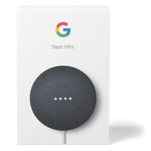 Google Nest Mini 2nd Generation Smart Speaker Wi Fi Bluetooth Android Ios Google Assistant Black 193575000657 02032021 06 P