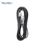 WELLSAN 15FT UNIVERSAL TELEPHONE LINE CORD BLACK
