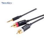NEOSTAR 3.5MM MALE TO 2RCA FEMALE