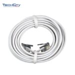 WELLSAN 50FT UNIVERSAL TELEPHONE LINE CORD WHITE