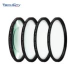 ZITZEE TECH PRO 4PC HD MACRO CLOSE-UP LENSES