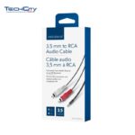 INSIGNIA 3.5MM  TO 2RCA AUDIO CABLE