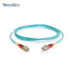 TECHCREFT 3FT 10Gbps AQUADUPLEX MULTI-MODE OPTICAL FIBRE CABLE