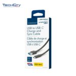 3.3FT USB-A TO TYPE-C CABLE
