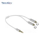 3.5MM MALE TO TWO 3.5MM FEMALE SPLITTER