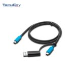 KENSINGTON USB-C TO USB-C/USB-A GEN 2 CABLE W/ POWER DELIVERY