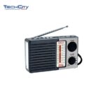 CMIK MK-147 AM/FM/SW/TV RECHARGEABLE BT RADIO (BLACK)