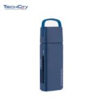 INSIGNIA SD/MICRO-SD MEMORY CARD READER (BLUE)