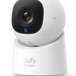 Anker Eufy C220 2K Wired Indoor Camera, 360 Pan & Tilt with 2K Clarity, Two-Way Audio, AI Detects & Tracks Human, Works with Voice Control, Local Storage