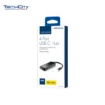 INSIGNIA 4-PORT USB-C HUB (NS-PCHC4A-C) BLACK