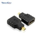 MICRO HDMI MALE TO HDMI FEMALE ADAPTER BLACK