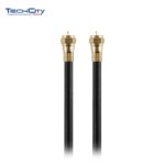 ROCKETFISH 25FT. R6 COXIAL CABLE(BLACK)-RF-RG625BK2-C