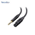 25FT. XLR MALE TO XLR FEMALE CORD (BLACK) *30 DAYS WARRANTY