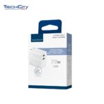 INSIGNIA V30 SEREIS 70W DUAL PORT USB-C COMPACT WALL CHARGER (NS-PW370C2W24-C) - WHITE