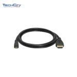 6FT. MICRO HDMI MALE TO HDMI MALE CABLE BLACK