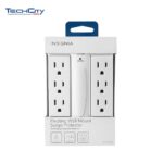 INSIGNIA 4FT. CORD, 6-OUTLETS SURGE PROTECTOR (WH)