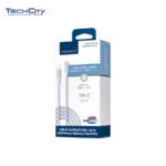 INSIGNIA 10FT.  LIGHT PURPLE BRAIDED CABLE