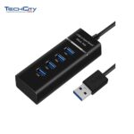 USB3.0 4-PORT CHARGING HUB WITH POWER