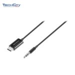 Insignia 3ft. USB-C to 3.5mm Audio Cable (NS-MCX321K-C)-Black