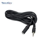 10FT. 3.5MM STEREO MALE TO FEMALE CABLE BLACK