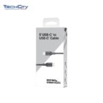 BESTBUY ESSENTIALS 5FT. USB-C TO USB-C CABLE (BE-MCC522K-C) BLACK