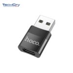 HOCO USB-A2.0 TO TYPE-C ADPATER(BLACK)-UA17 *30 DAYS WARR