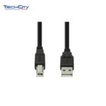 5FT. USB-A 2.0 MALE TO MALE CABLE (BLACK) *30 DAYS WARRANTY