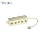 RJ11 TELEPHONE LINE SPLITTER *30 DAYS WARRANTY