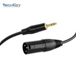 15FT. XLR MALE TO XLR FEMALE CORD (BLACK) *30 DAYS WARRANTY