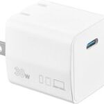 OPEN BOX - INSIGNIA 30W USB-C COMPACT WALL CHARGER - WHITE(NS-PW330C1W22-C)