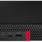 Refurbished Excellent - Lenovo ThinkCentre M630e Mini PC, Intel i5-8265U, 8GB RAM, 256GB SSD, Windows 11 Pro - Black