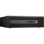 Refurbished Good - HP ProDesk 600 G2 SFF, Intel Core i5 6th Gen, 8GB RAM, 500GB HDD, WINDOWS 10 PRO- BLACK