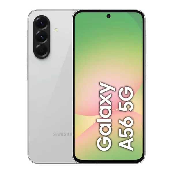 Brand New - Samsung Galaxy A56 5G 8GB RAM &  128GB ROM Unlocked Smartphone (Model: SM-A566B/DS) - Awesome Lightgray