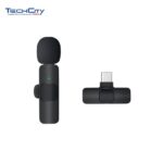 AugotWireless Lavaliar Microphone for Type-C Devices - Black