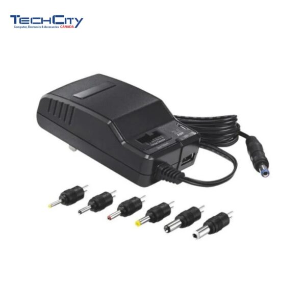 Insignia Multi-Voltage AC Adapter (NS-AC1200-C) - Black
