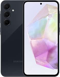 Refurbished Excellent -  Samsung Galaxy A35 5G 128GB Unlocked Smartphone (SM-A356E/DS) - Black
