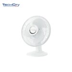 Cool Works 12-inch  Oscillating Desk Fan (TP7-12A) - White