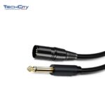 Computer Cable 5ft. 6.25mm Male to XLR Female Cable - Black