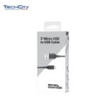 BestBuy Essentials 3ft. USB-A to Micro USB Cable (BE-MMA322K-C) - Black