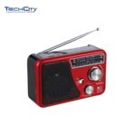 CMiK MK-110BT FM/AM/SW 3-Band Portable Rechargeable Bluetooth Radio USB/TF