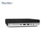 Refurb. HP EliteDesk 800 G4 DM 35W Mini PC (Intel i5-8500T, 16GB RAM, 256GB SSD, Windows 11 Pro)