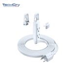 M&M 12ft. Extension Cord - White