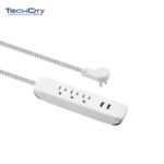 M&M 12ft. Extension Cord - White