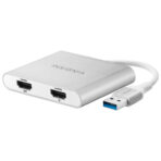Insignia USB-A 3.0 to Dual HDMI Adapter (NS-PU32H4A-C) - White