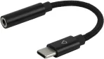 LBT132 USB-C Male to 3.5mm Headphones Female Adpater - Black - Image 3