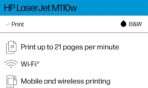 HP LaserJet M110w Wireless Black & White Printer - Image 10