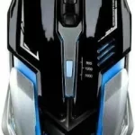 S028 USB Wired RGB Gaming Mouse 1200DPI - Black